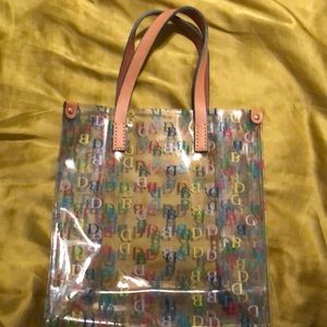 Authentic Dooney and Bourke Plastic Small Tote